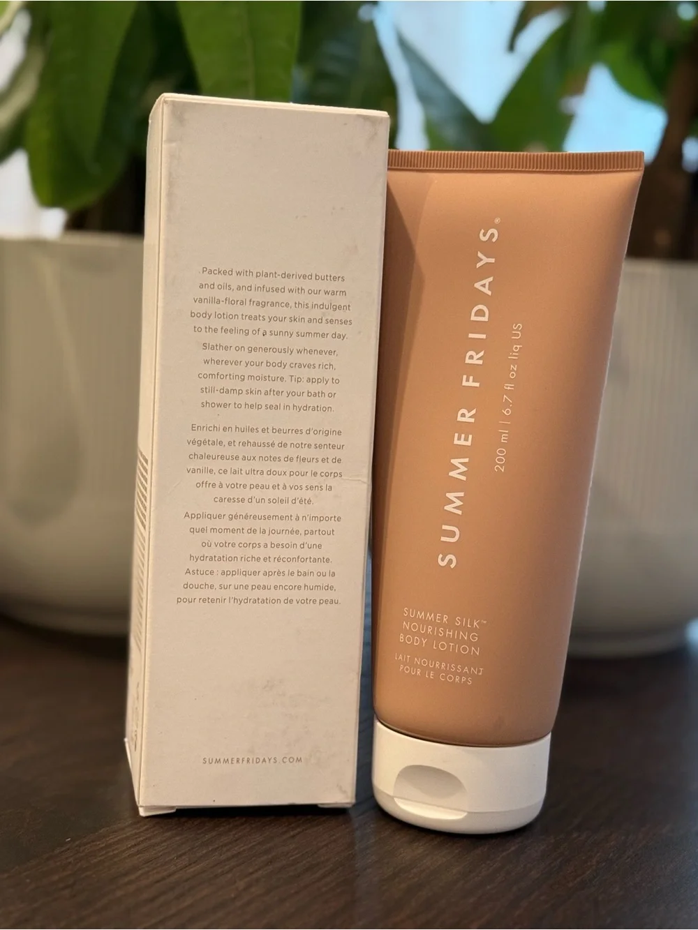 Summer Fridays Summer Silk Nourishing Body Lotion | 200ml / 6.7 fl oz | New